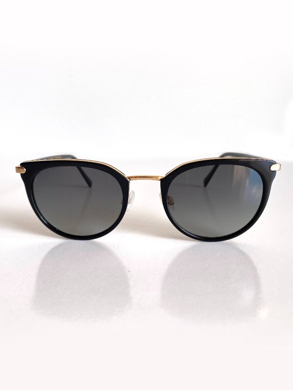 Warby Parker Whittier M 3100 Black/Gold Eyeglasses FRAMES ONLY 50-21-140 Italy